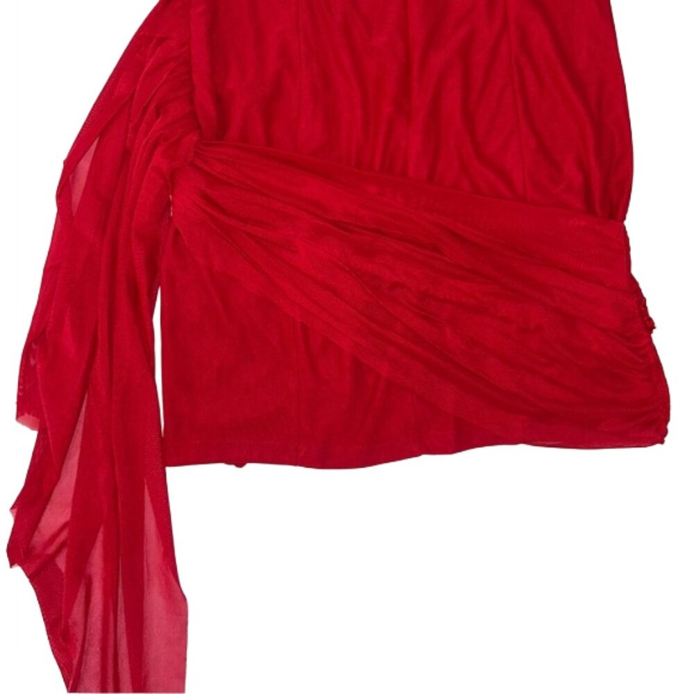 Hello Molly Red Mini Dress - Picture 8 of 12